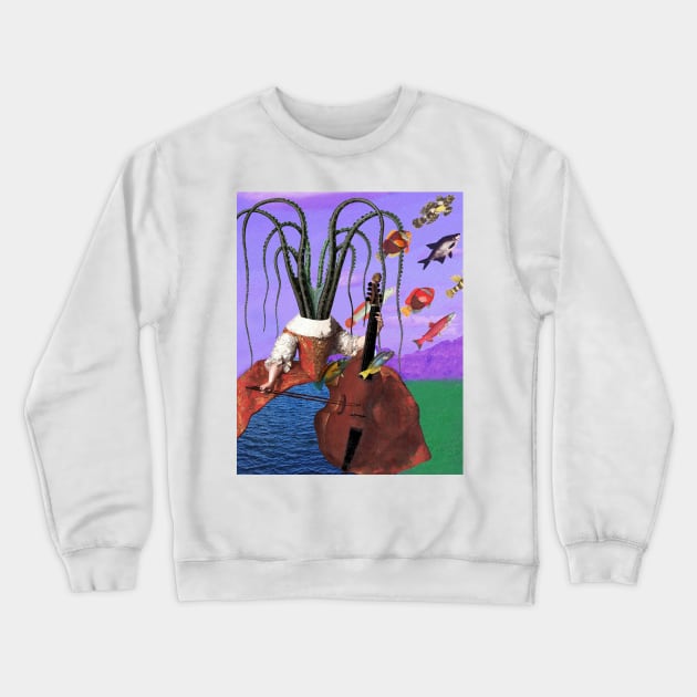 Cello Charmer Crewneck Sweatshirt by Loveday101